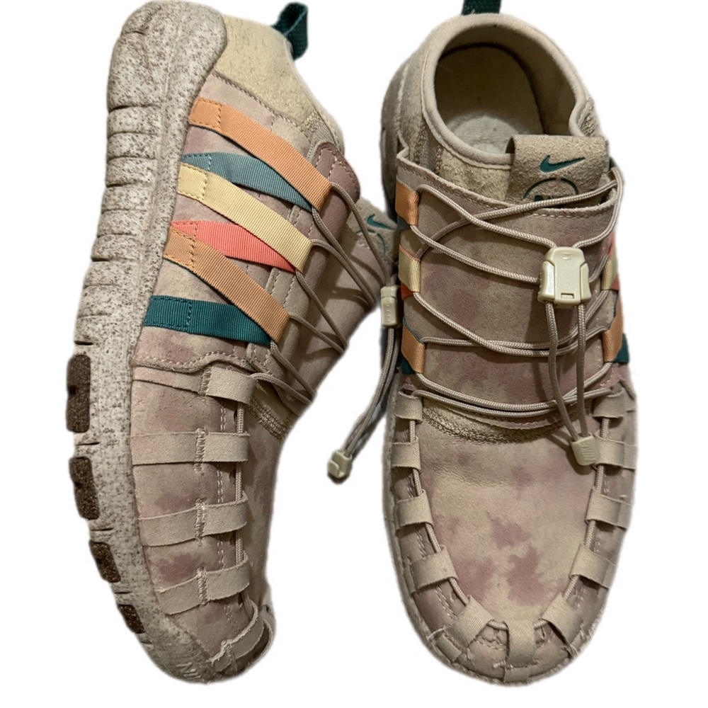 Nike Free Crater Trail Moc Grain Woven Beige Shoes